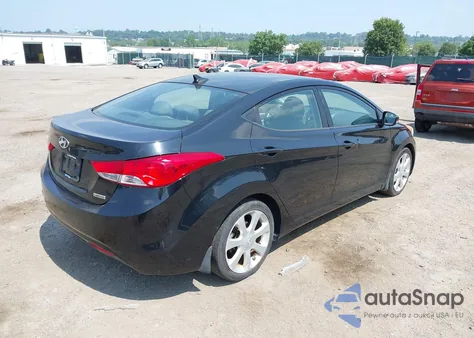 2013 Hyundai Elantra Limited из США, поврежденный, VIN 5NPDH4AE7DH280598